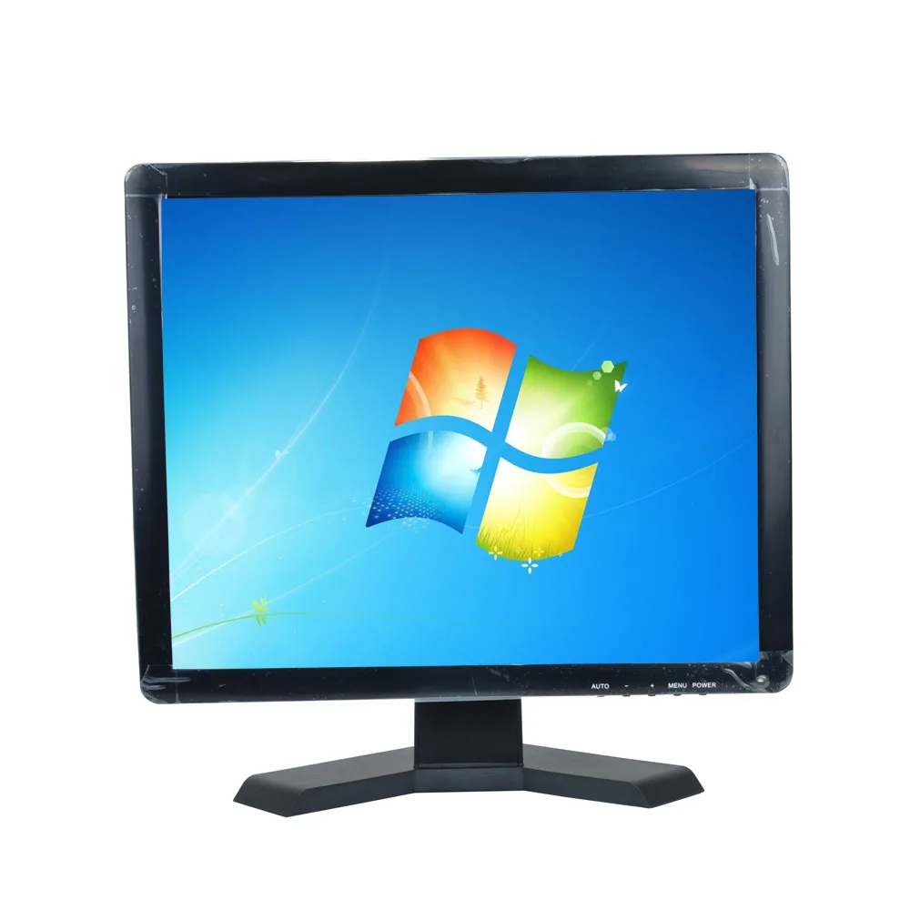 17 &quotдюймовый ЖК 4:3 дисплей цветной монитор экран BNC/VGA/AV/HDMI вход с подставкой для