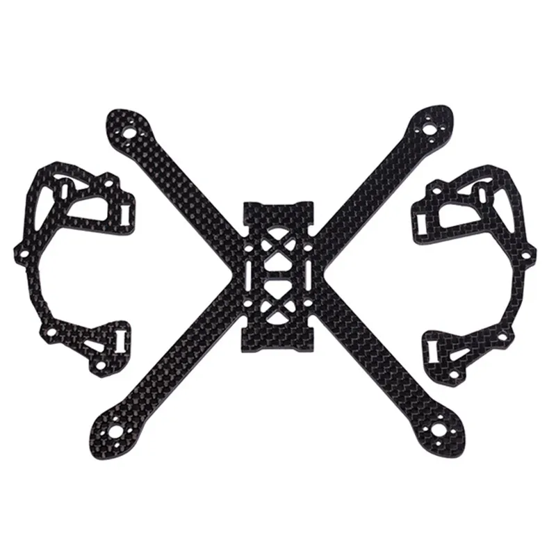 HJ-150X 150 мм Колесная база 2 рычаг из углеродного волокна RC Дрон FPV Гоночная рама