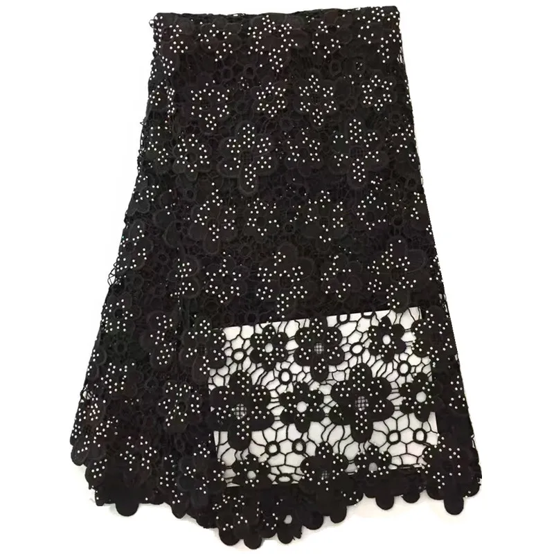 Мода 2017 г. Африканский шнур Кружево Высокое качество персик Цвет африканский