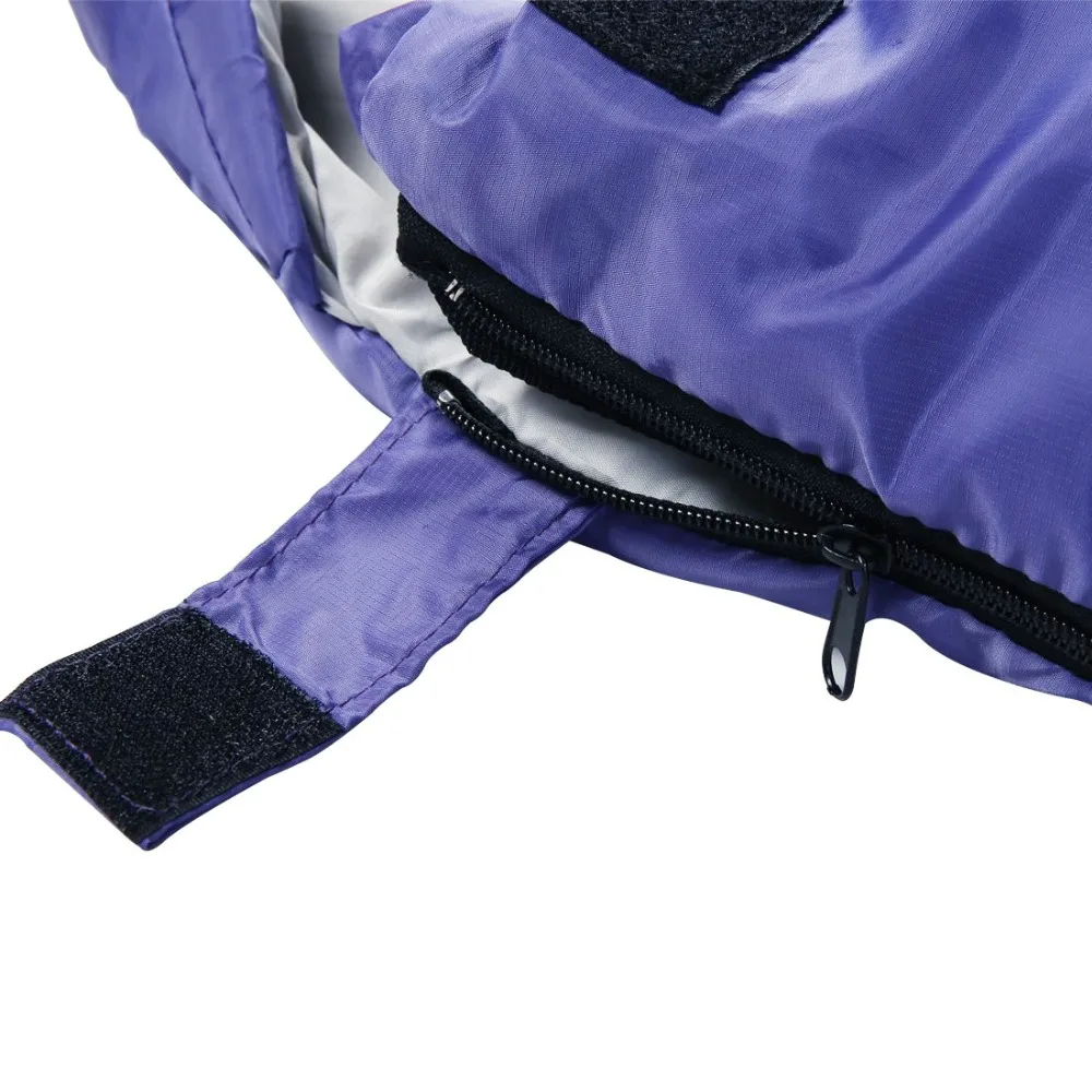 Спальный мешок для выживания 5 градусов до 20 Фаренгейт для 3 сезонов, типа конверт и мумия, двойной легкий портативный для походов на открытом воздухе.