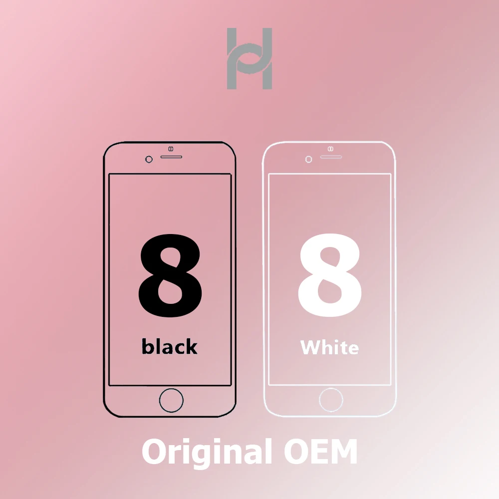 Оригинальный OEM lcd качество с логотипом для iPhone дисплей 7G 7 Plus 8G 8 Замена ЖК дисплея
