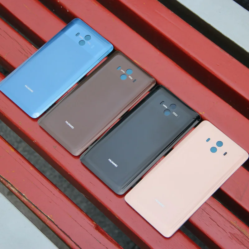 Стеклянный чехол для huawei, задняя крышка для huawei mate 10 mate 10, задняя крышка для задней двери, Защитные чехлы для телефонов