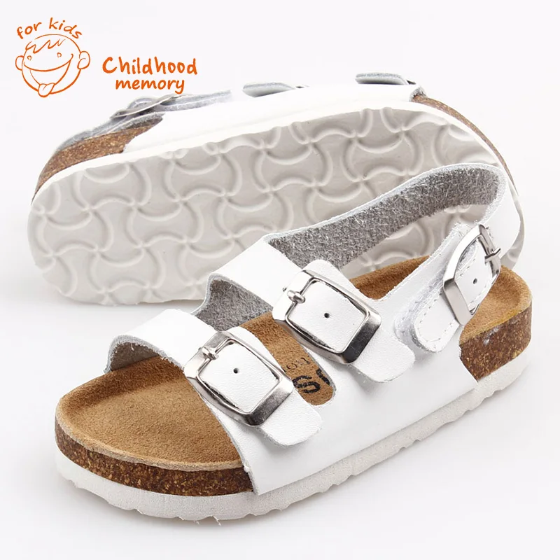 Детская Обувь Из Натуральной Кожи Новорожденных Девочек Мальчиков Сандалии