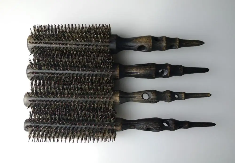 Антистатическая щетка из высокотермостойкого карбонового дерева для волос Pro Air &