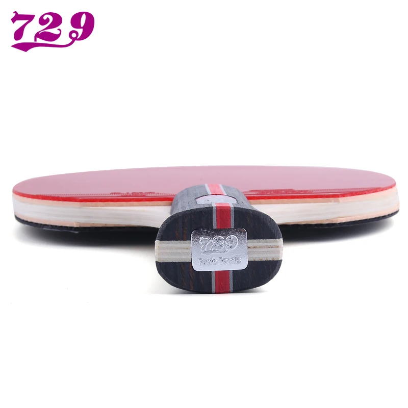 

Two Blade Friendship 729 Very 3 4 Pips-in Table Tennis Ping Pong Racket for Beginner with 7 wood blade