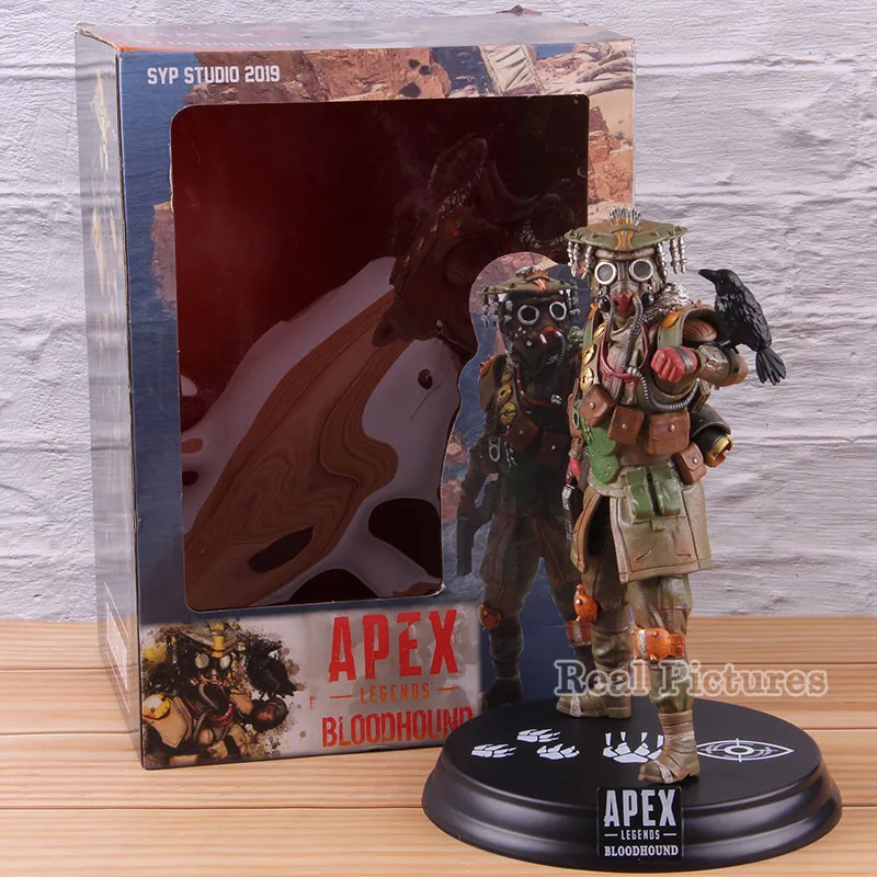 Горячая игра экшн-модель игрушки Apex Legends Wraith/Bloodhound ПВХ Коллекционная Apex Legends фигурка 21 см - Цвет: A with retail box