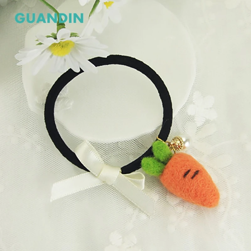 GUANDIN фруктовая серия 1 цвет кольцо для волос шерсть войлок игла валяние рукоделие