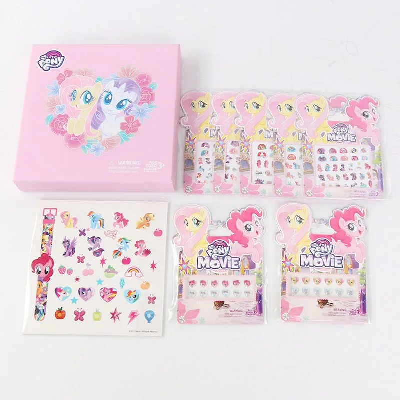 15 шт./кор. эксклюзивные игрушки My Little Pony Стикеры с изображением пони комплект