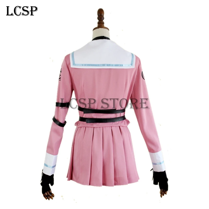 LCSP Новинка Danganronpa V3 ирума Миу кролик косплей костюм японская игра Матросская