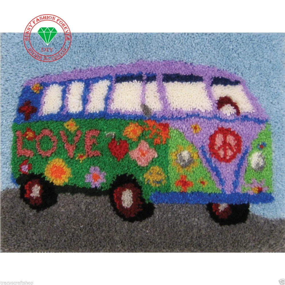 3D набор крючков с застежкой автомобильная вышивка рукоделие Незаконченный