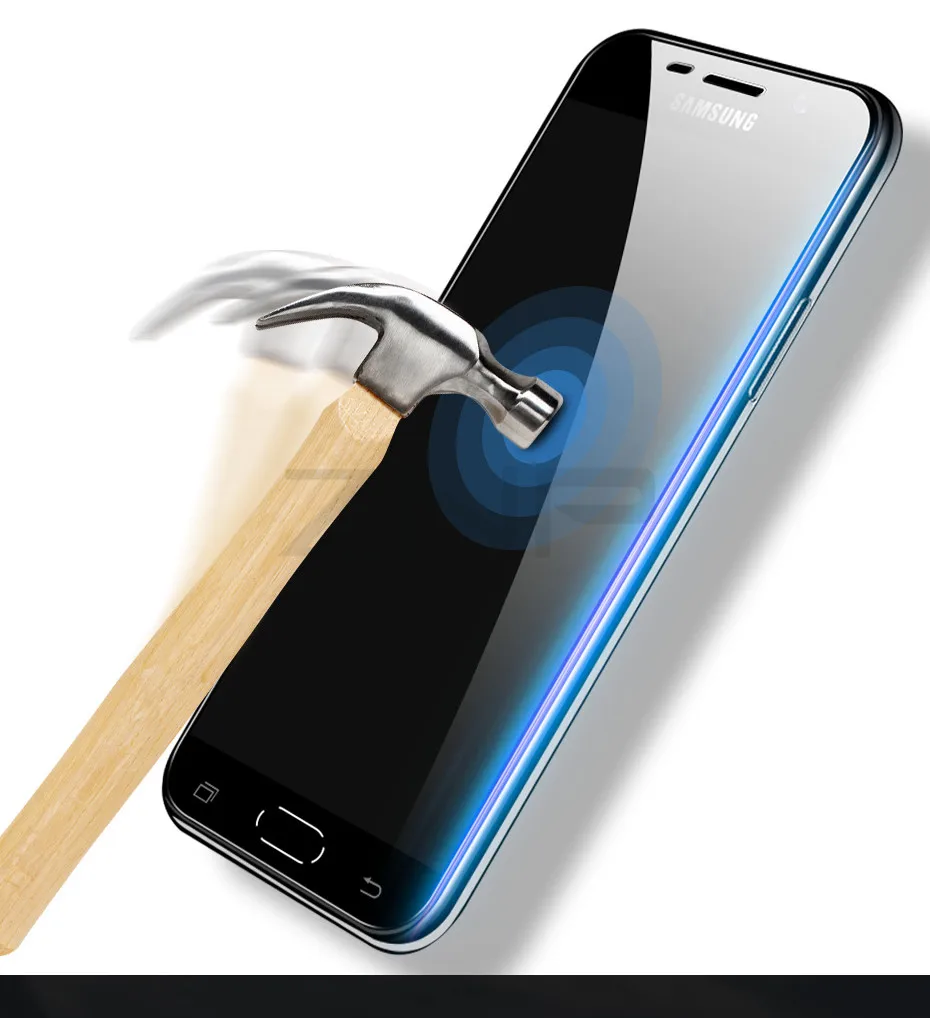 ZNP 3 шт. закаленное Стекло для samsung Galaxy A7 A9 A5 J6 A6 A8 J4 Plus Экран защитная пленка 9H 2.5D Стекло пленка на samsung J6