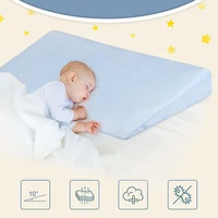 hot selling baby sleep positioner pillow anti reflux high incline newborn baby crib wedge