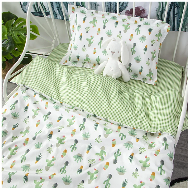 Комплект из 3 предметов Лидер продаж наволочка для детской кроватки простыня и