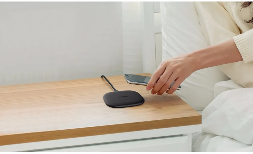 Nillkin Power Chic портативное беспроводное зарядное устройство Qi для Samsung note 20 Ultra S10 S20 Plus