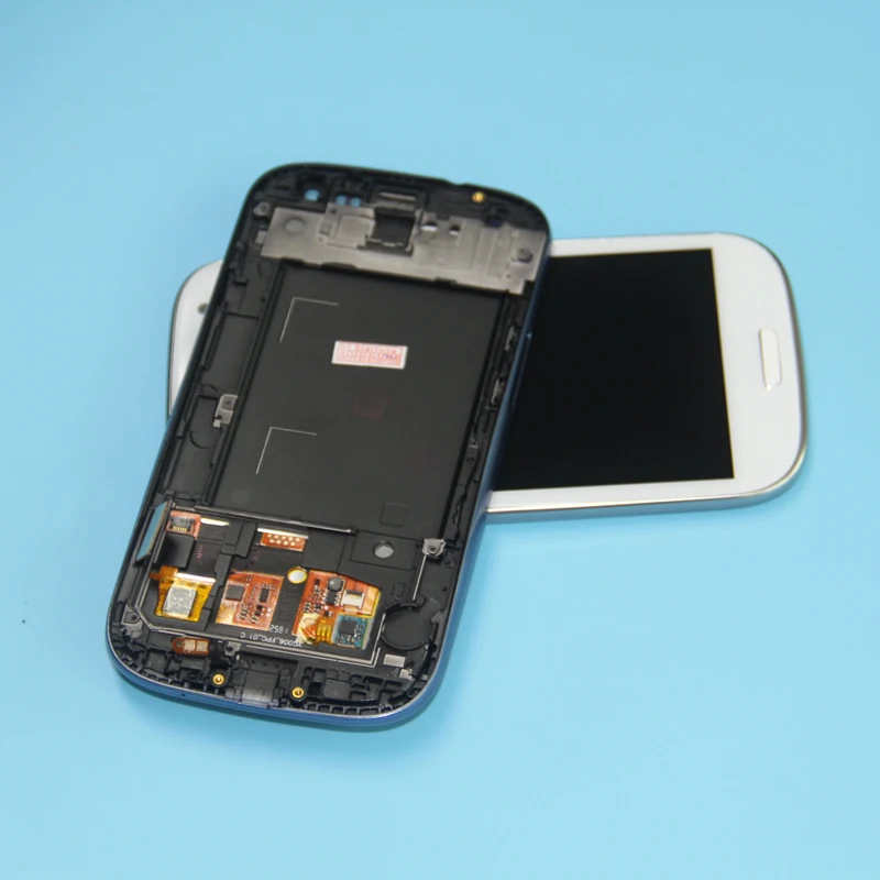 I9300 дисплей для Samsung Galaxy S3 i9300 сенсорный экран дигитайзер с домашней кнопкой