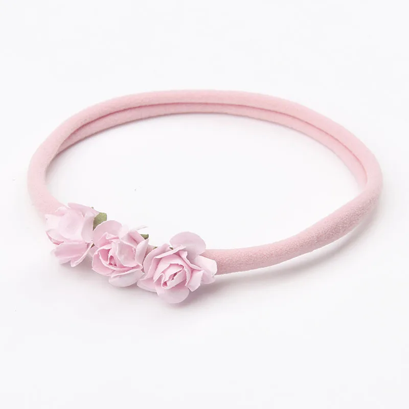 Yundfly бутик для новорожденных девочек эластичный нейлоновый головной убор с