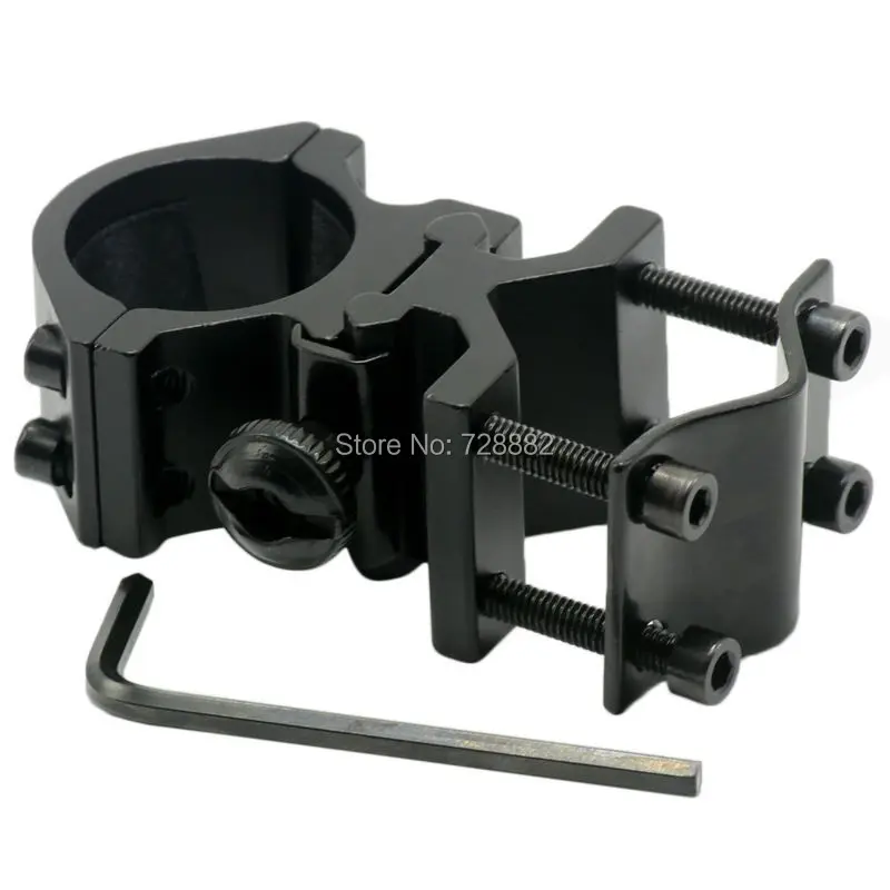 Универсальный 25 4 мм оптический прицел лазерный фонарик держатель для горного