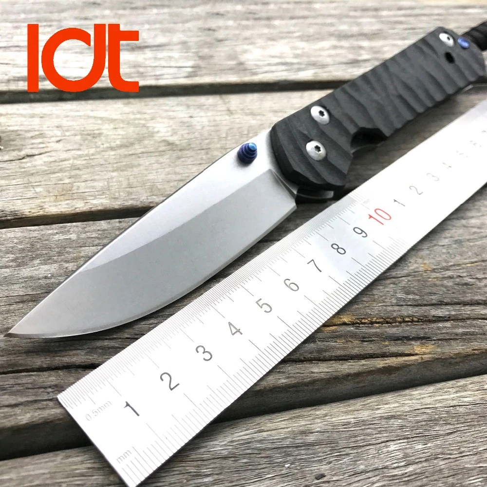 Складной нож LDT Sebenza 25 дюймов тактический карбоновый Клинок с титановой ручкой