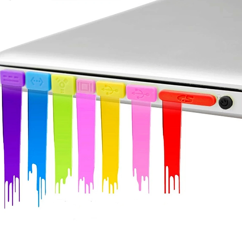 Пылезащитная заглушка для ноутбука 1 комплект Macbook Air Pro Retina 11 13 15 12 дюймов USB