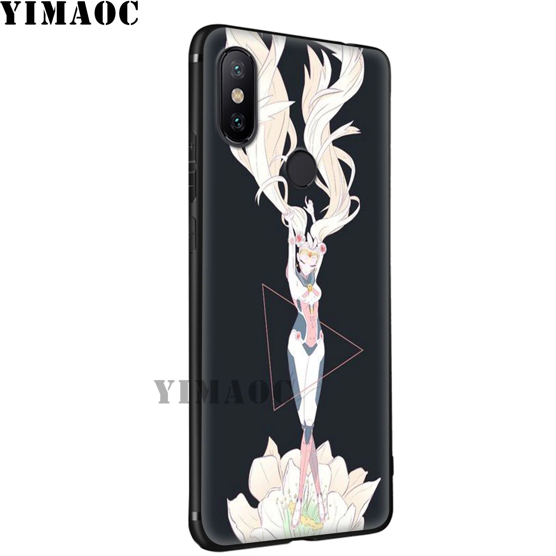 YIMAOC Sailor Moon Anime Soft Silicone Case for Xiaomi Redmi 7A Note 7 6 6A 5 4 4X 4A 5A S2 Plus K20 Pro Lite |