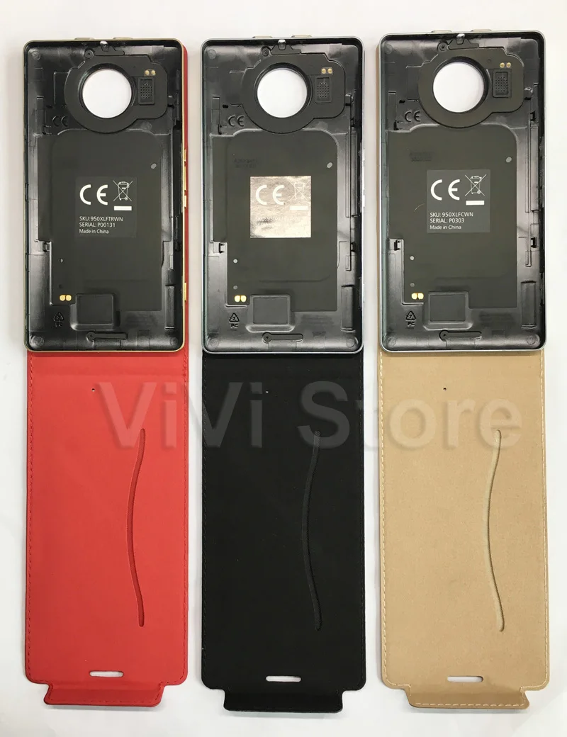 Оригинальный флип чехол Mozo для microsoft lumia 950XL задняя крышка Nokia кожаный с NFC и WLC|flip