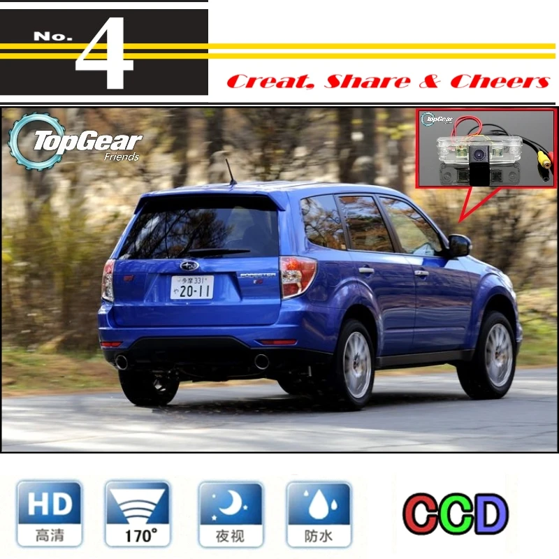 Для Subaru Forester SG SH Автомобильная камера высокого качества заднего вида резервная
