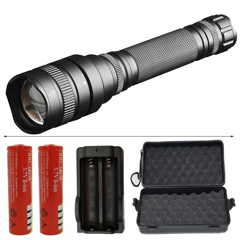 Yunmai CREE XHP70 3200lm мощный фонарь, светодиодный фонарик, мощный зум, тактический фонарь с батареей 18650 для кемпинга - Испускаемый цвет: Option D