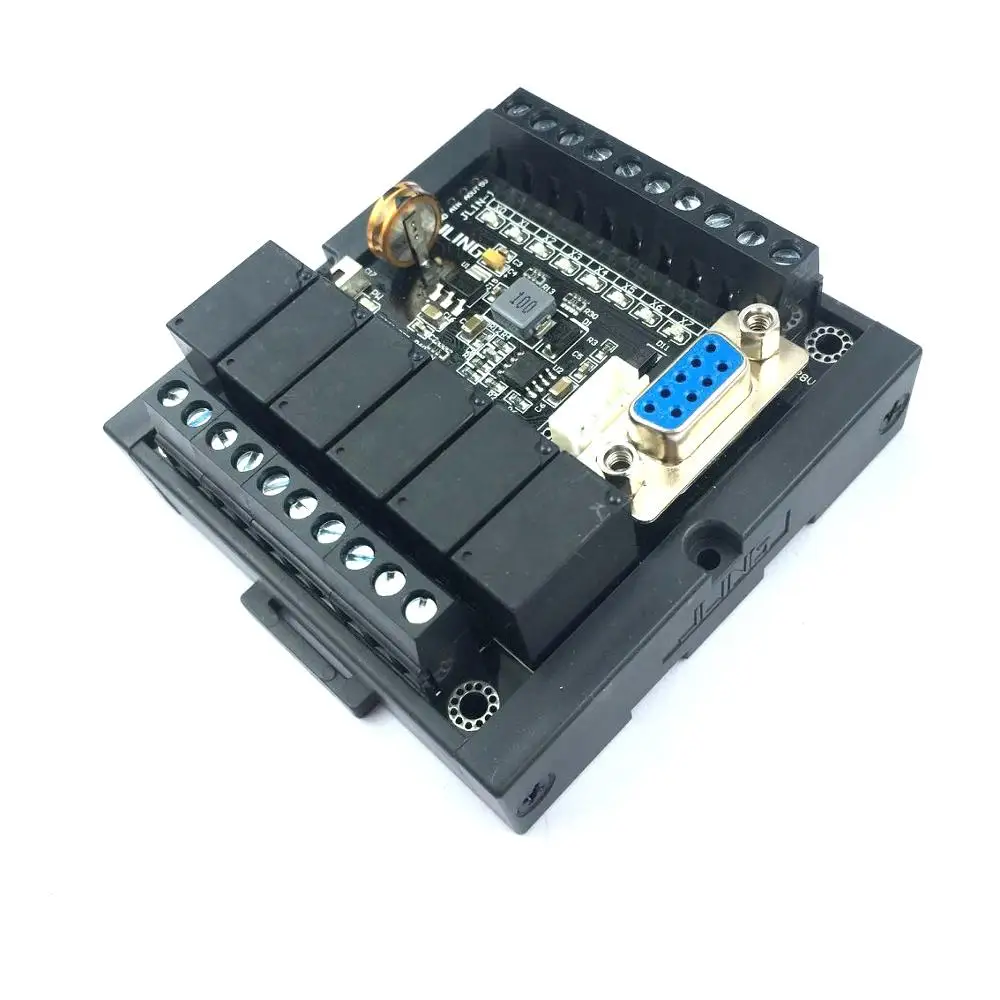 PLC FX1N-14MR Модуль платы реле Модуль задержки plc программируемый логический контроллер Широкий источник напряжения 10-28VDC