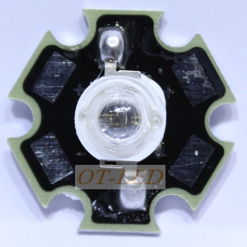 50 шт. Инфракрасный красный 850nm 3 Вт высокомощный светодиодный чип IR 850Nm Epistar