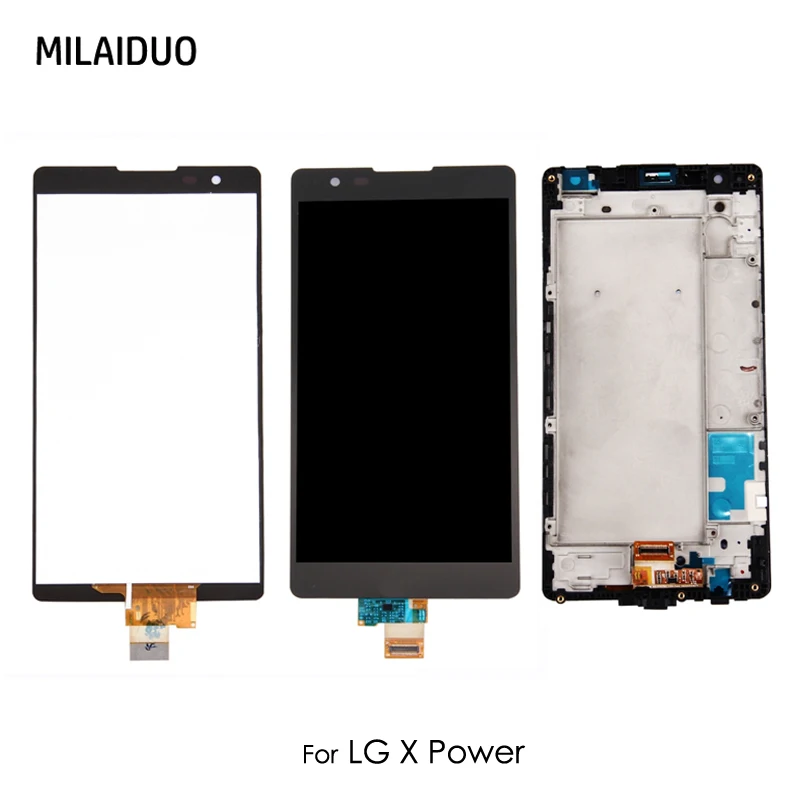 ЖК дисплей для LG X power F750K K220 K220DS LS755 сенсорный экран дигитайзер полная сборка с