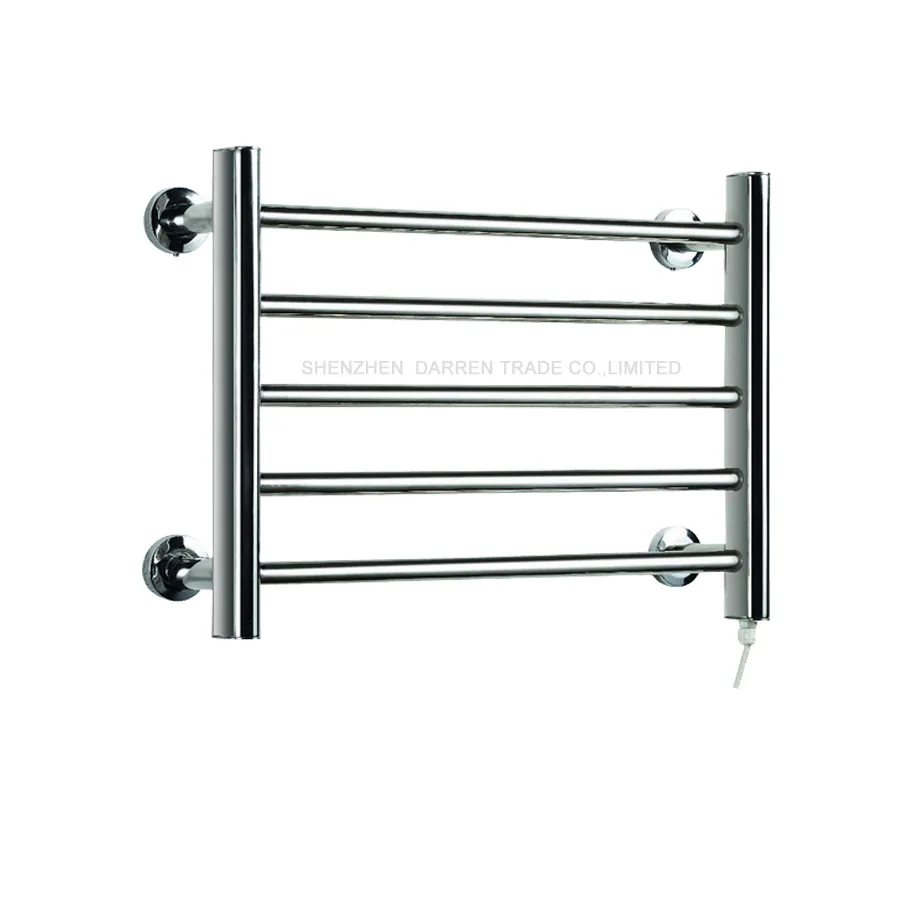 

Heated Towel Warmer Bathroom Stainless Steel Five-layer Towel Rack Wall Mounted Electric Heated Towel Rail dryer YEK-8045 50W