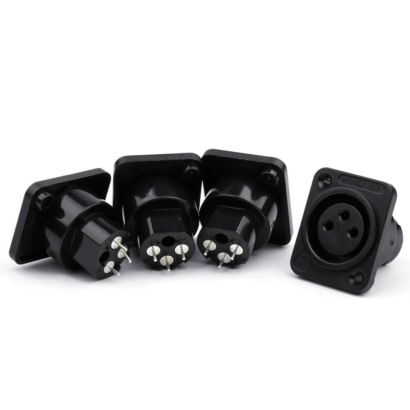 Sindax XLR socket 3 pin Female Панель Крепление Шасси Разъем адаптер 10 шт./лот|lot lot|lot 10pcsl connector |