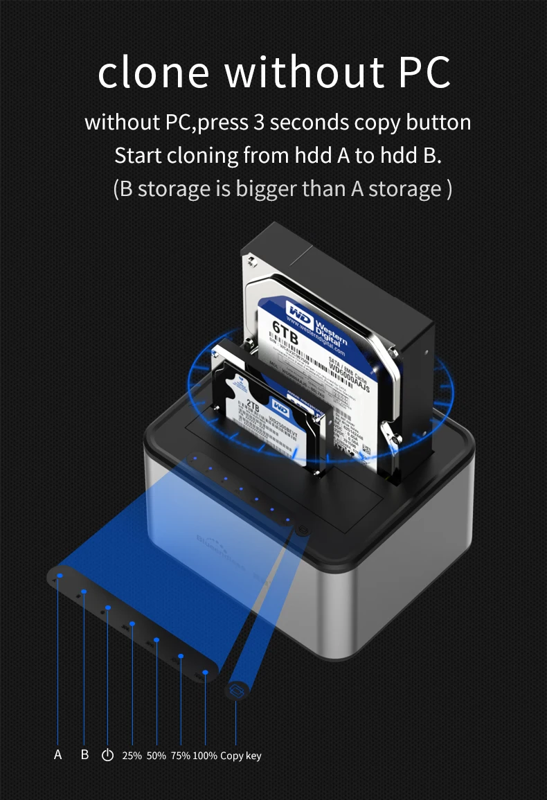 Клон hdd 2,5 sata док-станция hdd чехол 2,5 usb 3,0 2," hdd корпус usb 3 Алюминиевый Чехол HD07 hdd док-станция usb 3,0