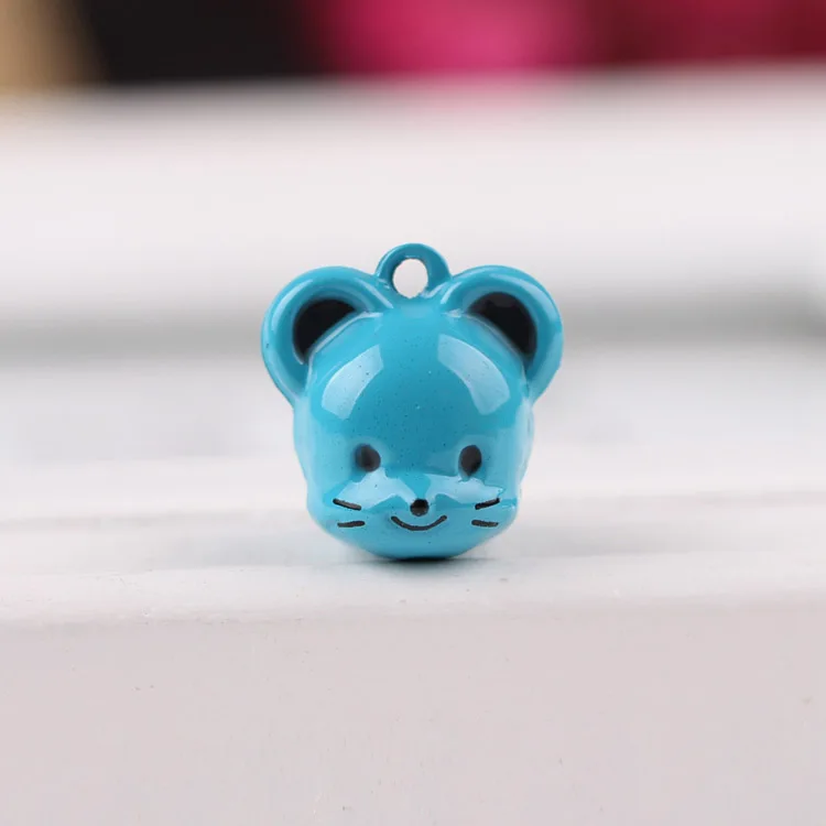 Number1 Зодиак Мультфильм медный колокольчик diy ювелирные аксессуары для домашних животных ткачество колокольчик-брелок - Цвет: Number1