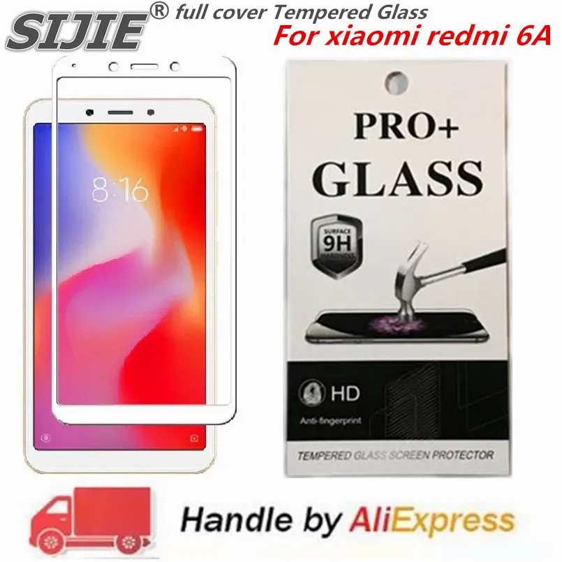 Полное покрытие закаленное стекло для xiaomi redmi 6A 6 A redmi6A защитный закаленный чехол
