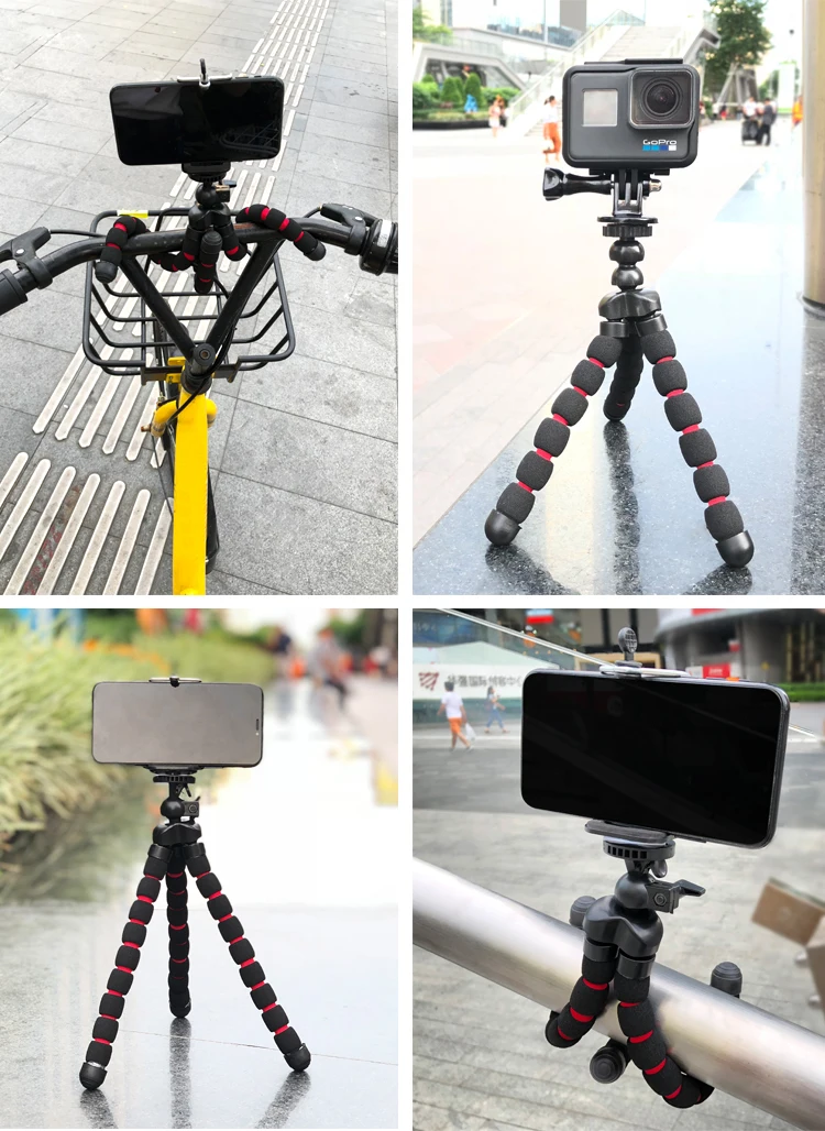 Штатив тренога Осьминог Гибкий Мобильный мини штатив с пауком Gorillapod для камер
