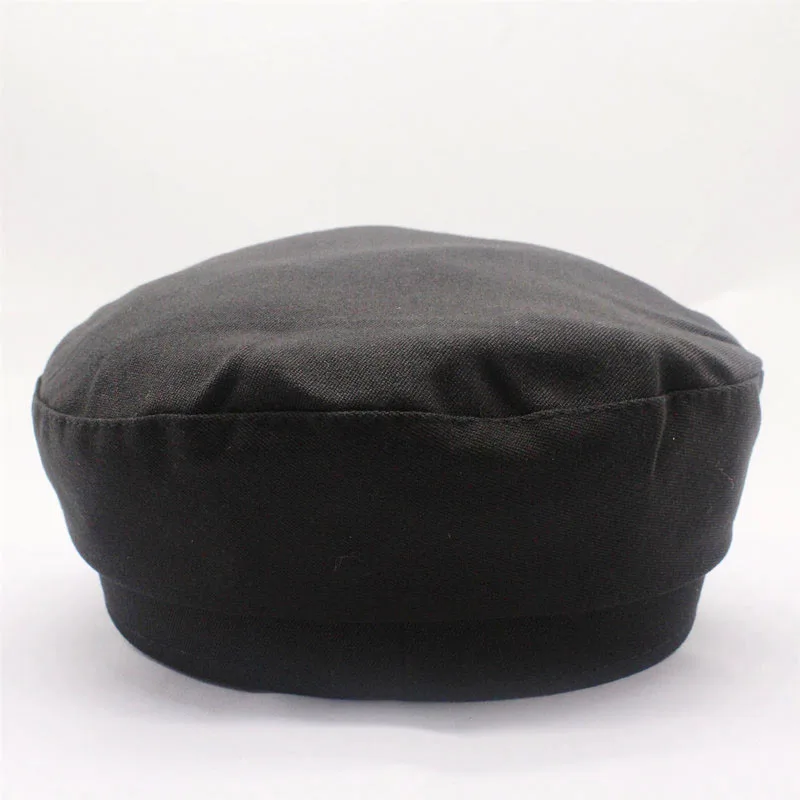 Fashion Blank black High Quality Newsboy Caps for Women Spring Autumn Winter Hats cotton Cap Ladies Black Hat Beret | Аксессуары для
