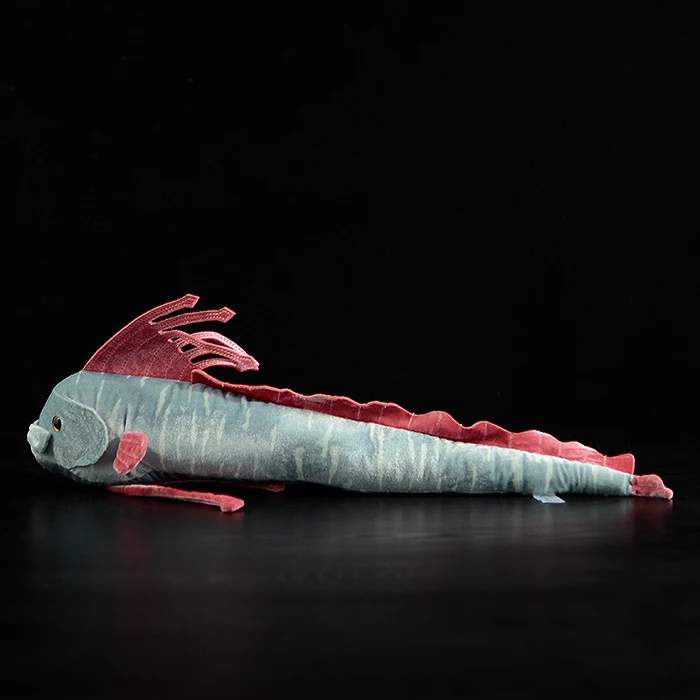 56 см Длина реальная жизнь Oarfish мягкие игрушки супер мягкая лента плюшевая игрушка рыба морские игрушки для животных для детей подарки на день рождения