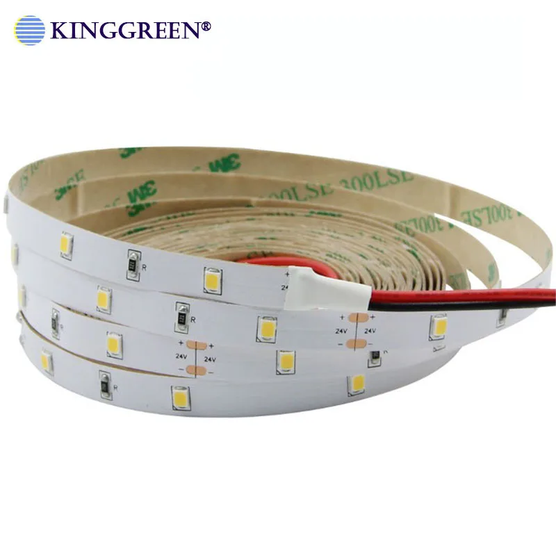 Высокий CRI> 90 DC12V/DC24V 2835 30 светодиодный на метр гибкий светодиодный свет полосы теплый белый, холодный белый натуральный белый