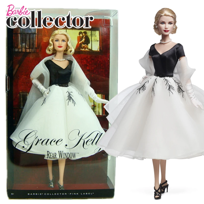 Кукла Барби ограниченная серия Grace Kelly V7554 игрушки для девочек подарок на день