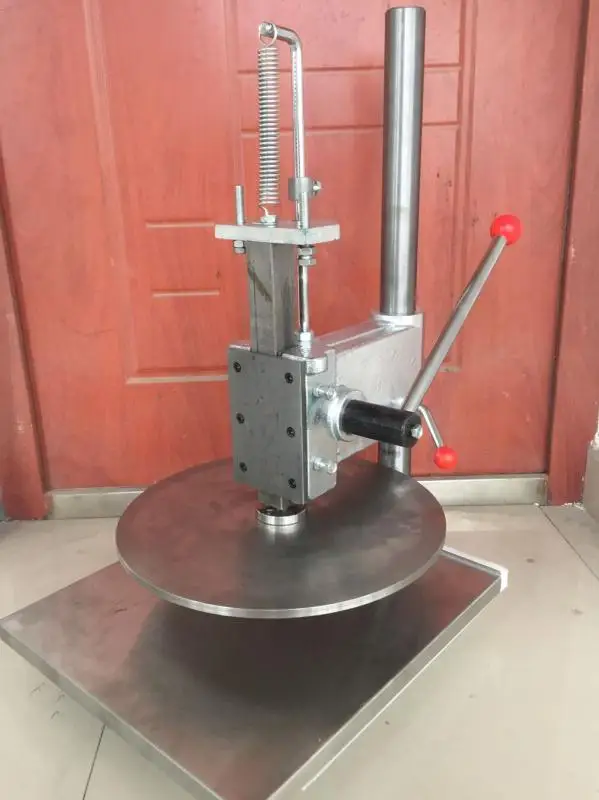UDYB-360 коммерческий ручной большой диаметр тесто для пиццы пресс машина/тесто для пиццы формовочная машина