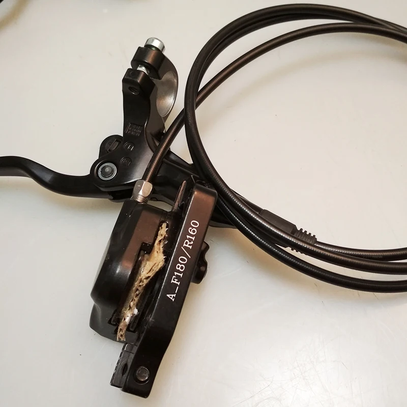 SHIMANO BR-BL-M315 M315 велосипед гидравлический дисковый тормоз Комплект спереди и сзади |