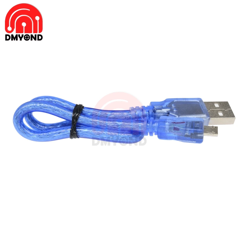 30 см 0 3 м USB 2 папа к Micro 5 pin Мужской кабель для зарядки данных шнур Diy