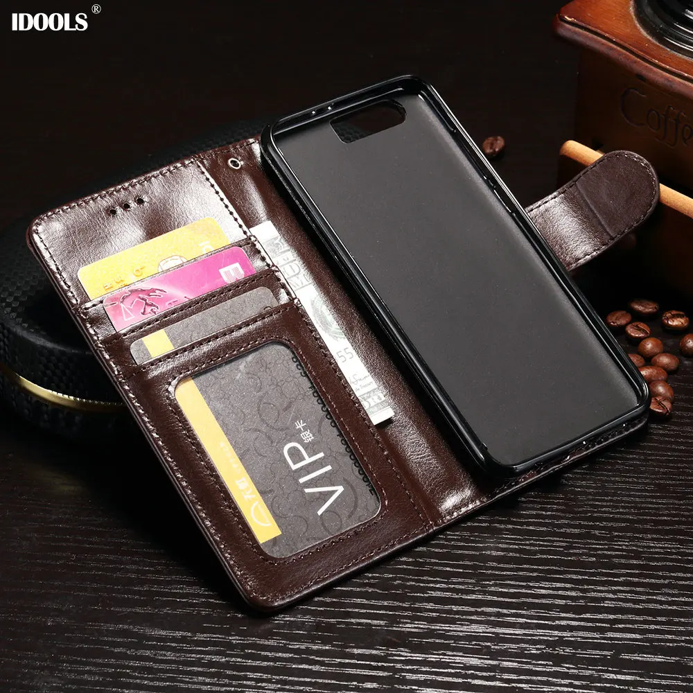 IDOOLS оригинальные чехлы для телефона Xiaomi mi 6 Чехол 5 15 ''mi Флип из кожи ПУ и ТПУ