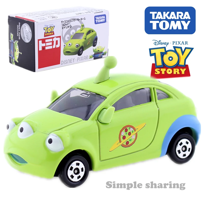 Tomica Disney машинок пиксара и Мак История игрушек моторы Corrot Alien Япония Takara Tomy