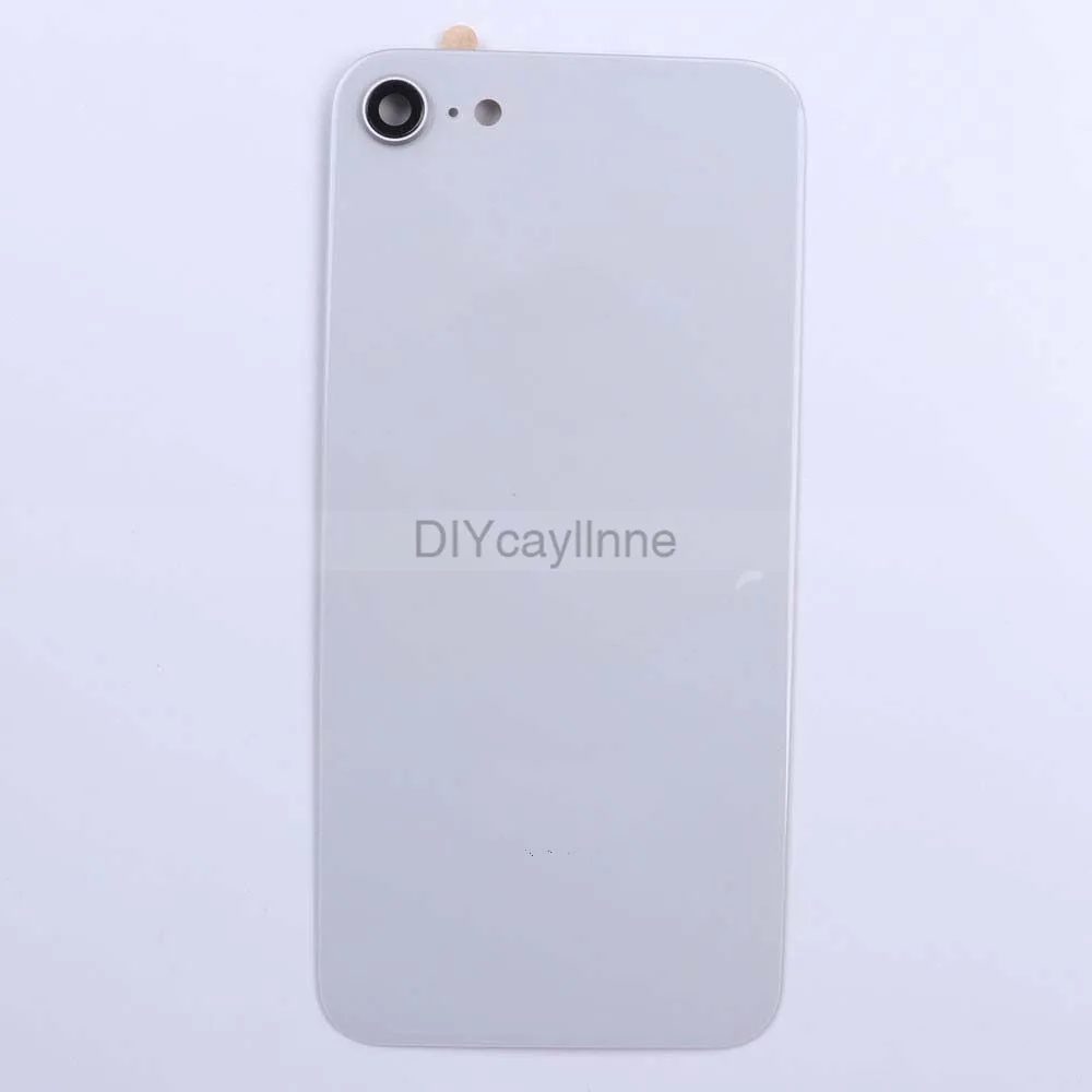 AAA задняя крышка корпуса Стекло для iphone 8 Plus 8 X задняя крышка двери запчасти с флэш-объектив камеры Замена