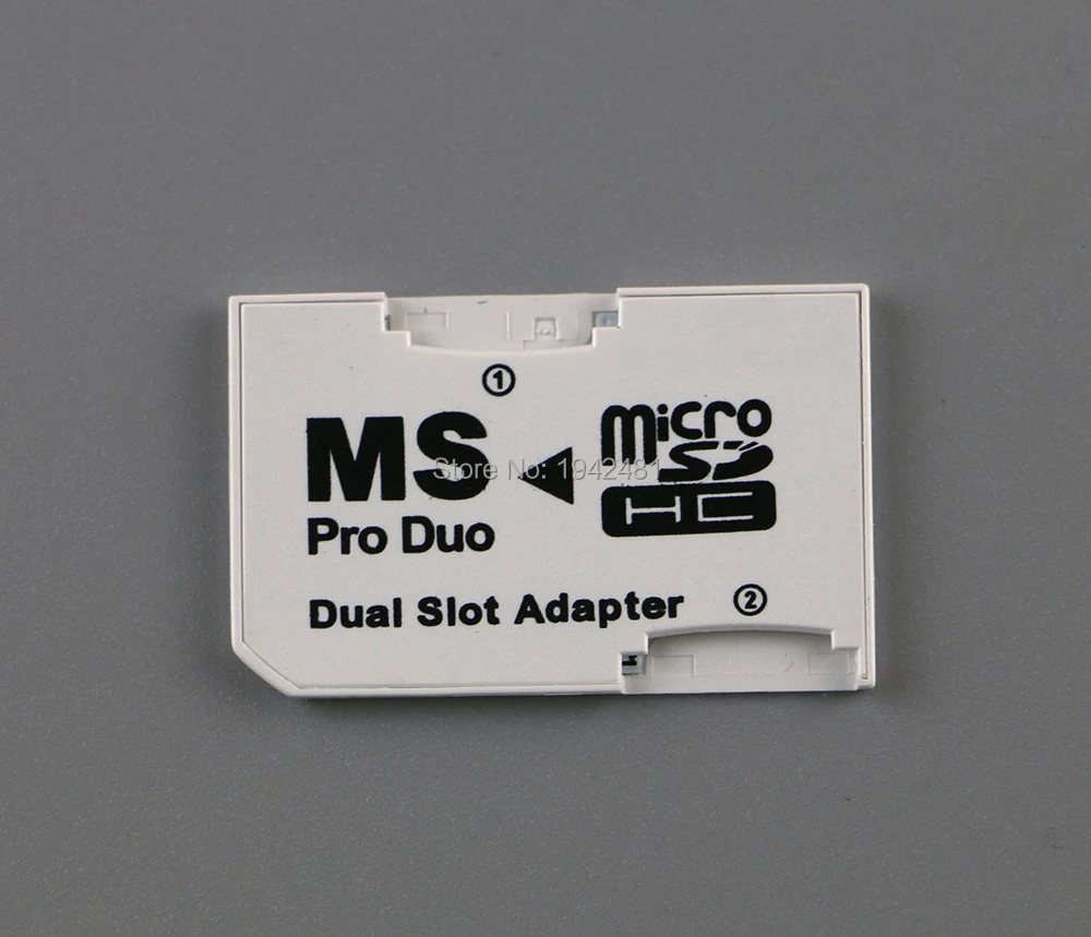 Адаптер Micro SD SDHC TF на карту памяти MS Pro Duo адаптер с двумя слотами конвертер