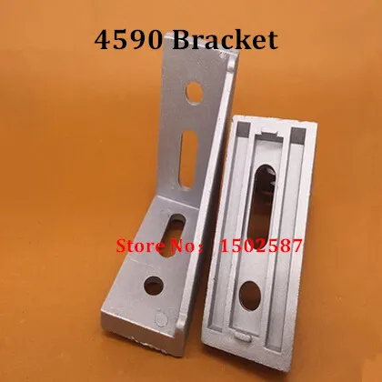 4 шт. 4590 (45*90) угловой фитинг L стандартный Крепежный Алюминиевый профиль