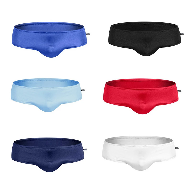 Для мужчин 6 Цвет однотонные Плавание трусы на резинке костюм сексуальные для