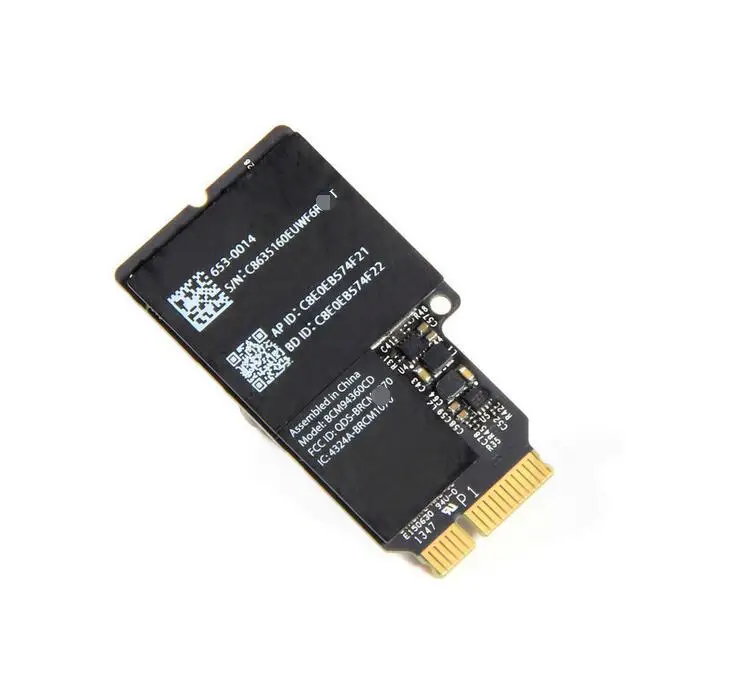 TPFEEL высокоскоростная 653 0014 WLAN 802.11ac Аэропорт Wifi Bluetooth 4 0 карта для Apple iMac A1418 A1419